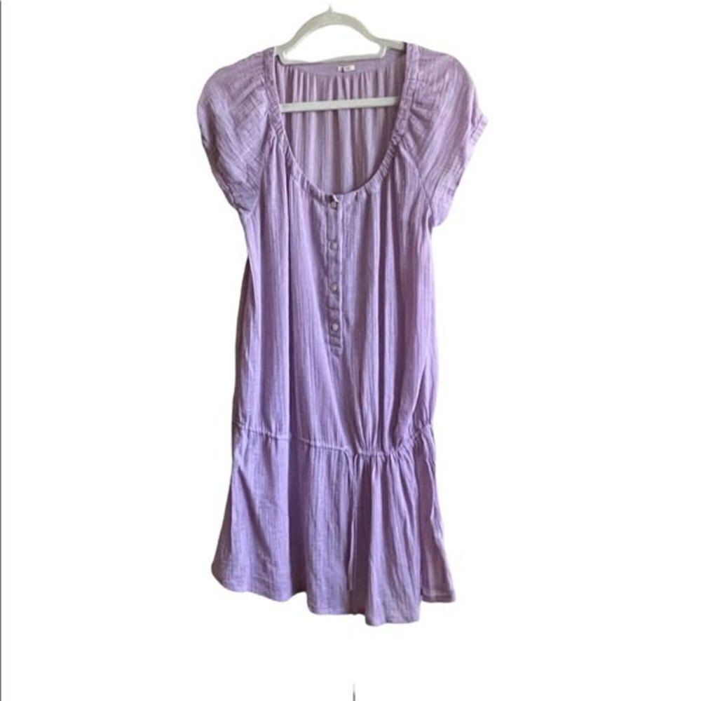 J Crew purple dress/swim cover